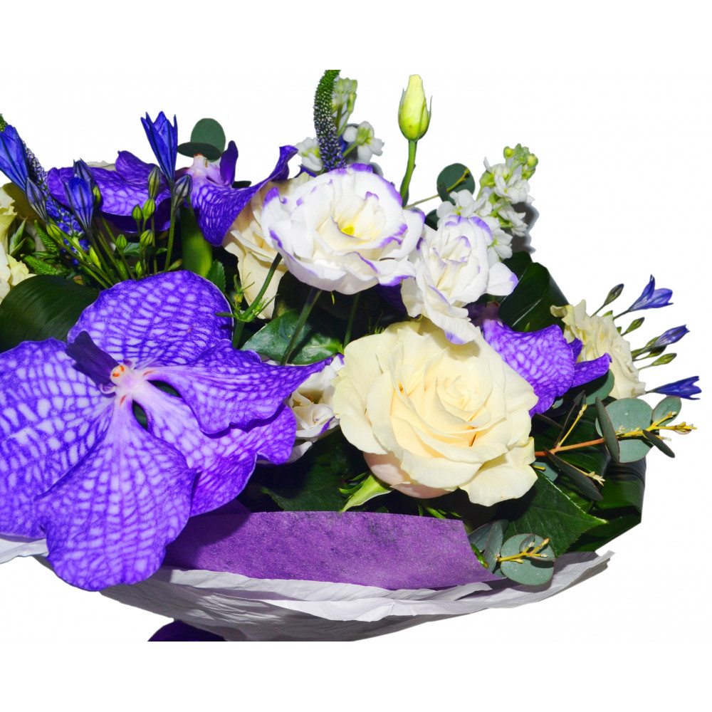 Букет цветов «Индиго» - фото 3
